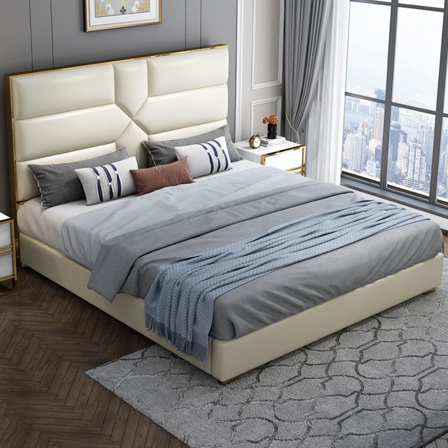 義式輕奢皮床 AOZ-A2