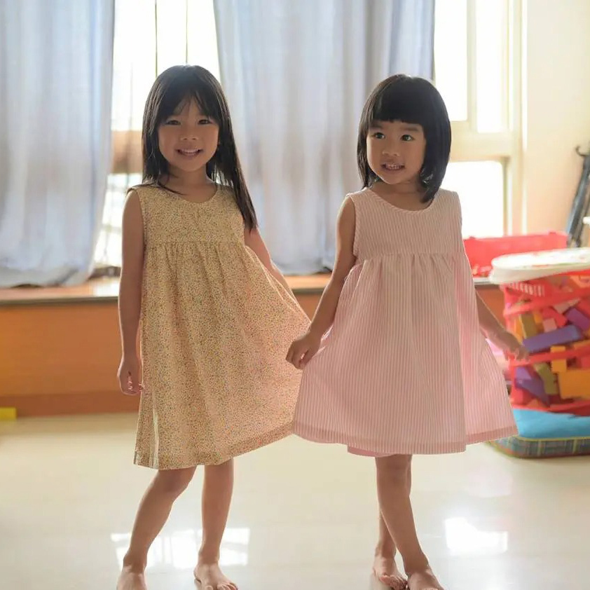 自己幫小孩做洋裝