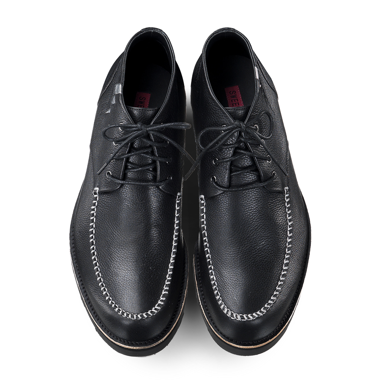 A Flash M1135 Black Leather Boots