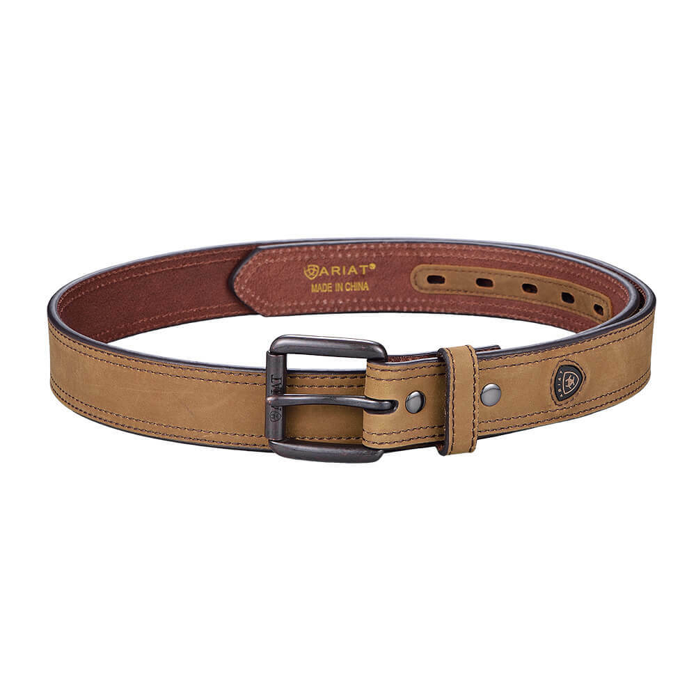 加州Ariat騎士時尚棕色款 潮牌真皮皮帶-快速出貨