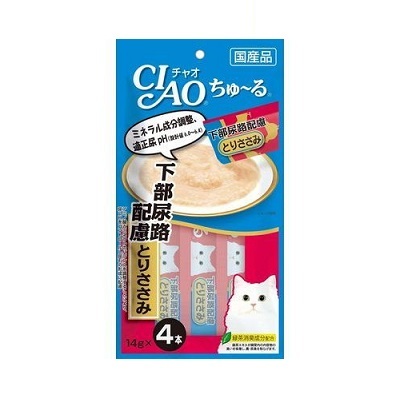 CIAO 雞肉醬 (防尿石)(14gx4支裝)【$100 X 7 包】【可混合其他口味】