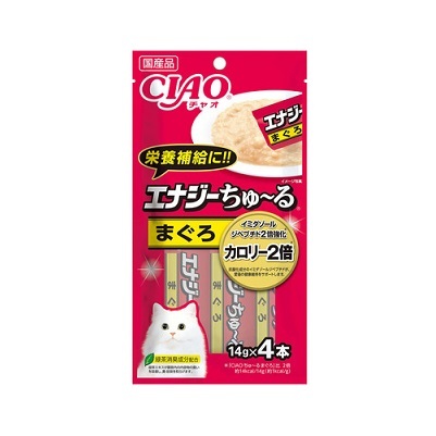 CIAO 高能量 吞拿魚+雞肉醬 (14gx4支裝)【$100 X 7 包】【可混合其他口味】