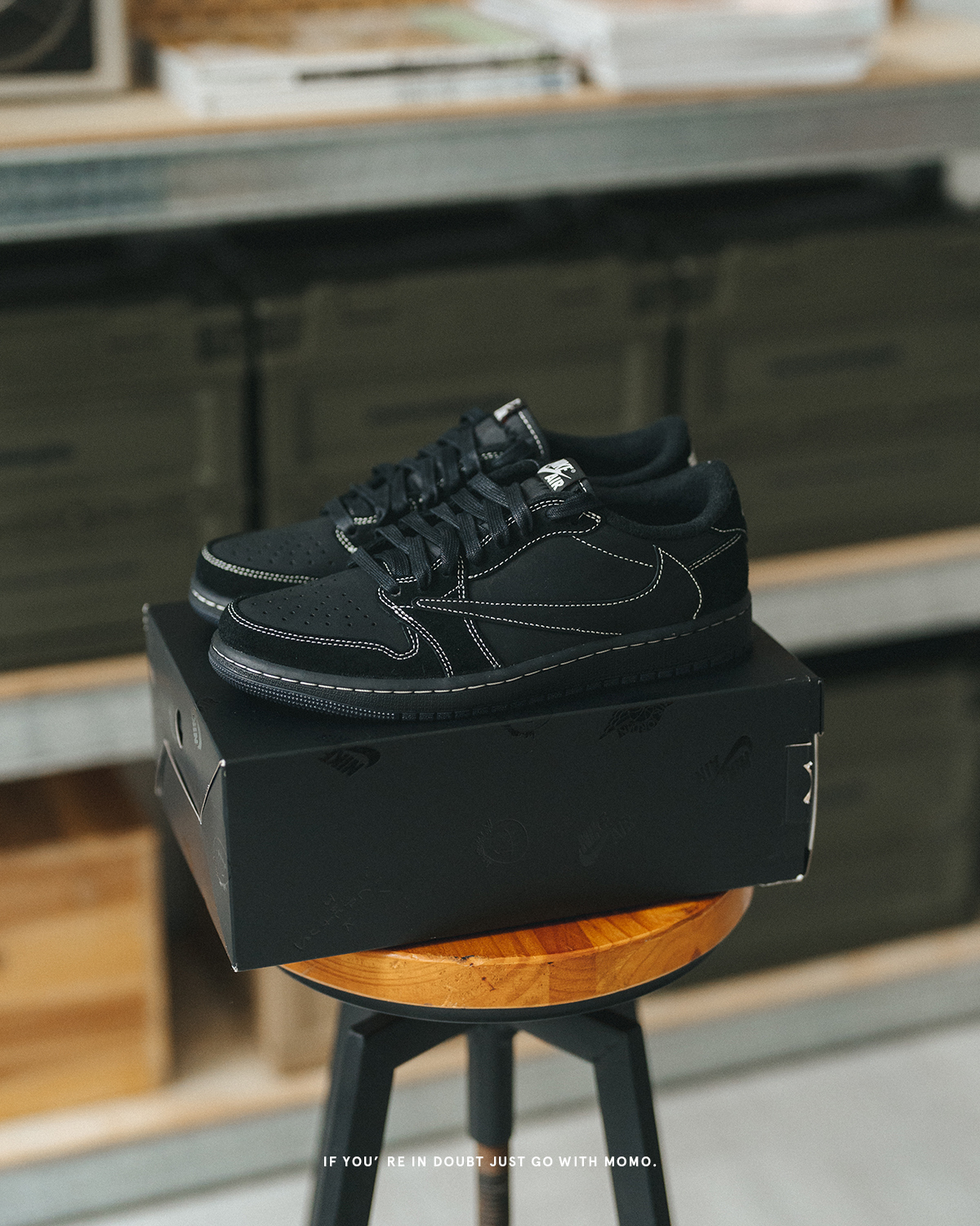 【預購】Travis Scott x Air Jordan 1 Low OG Black / Phantom DM7866-001