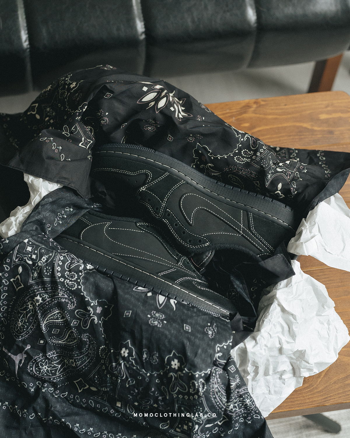 【預購】Travis Scott x Air Jordan 1 Low OG Black / Phantom DM7866-001