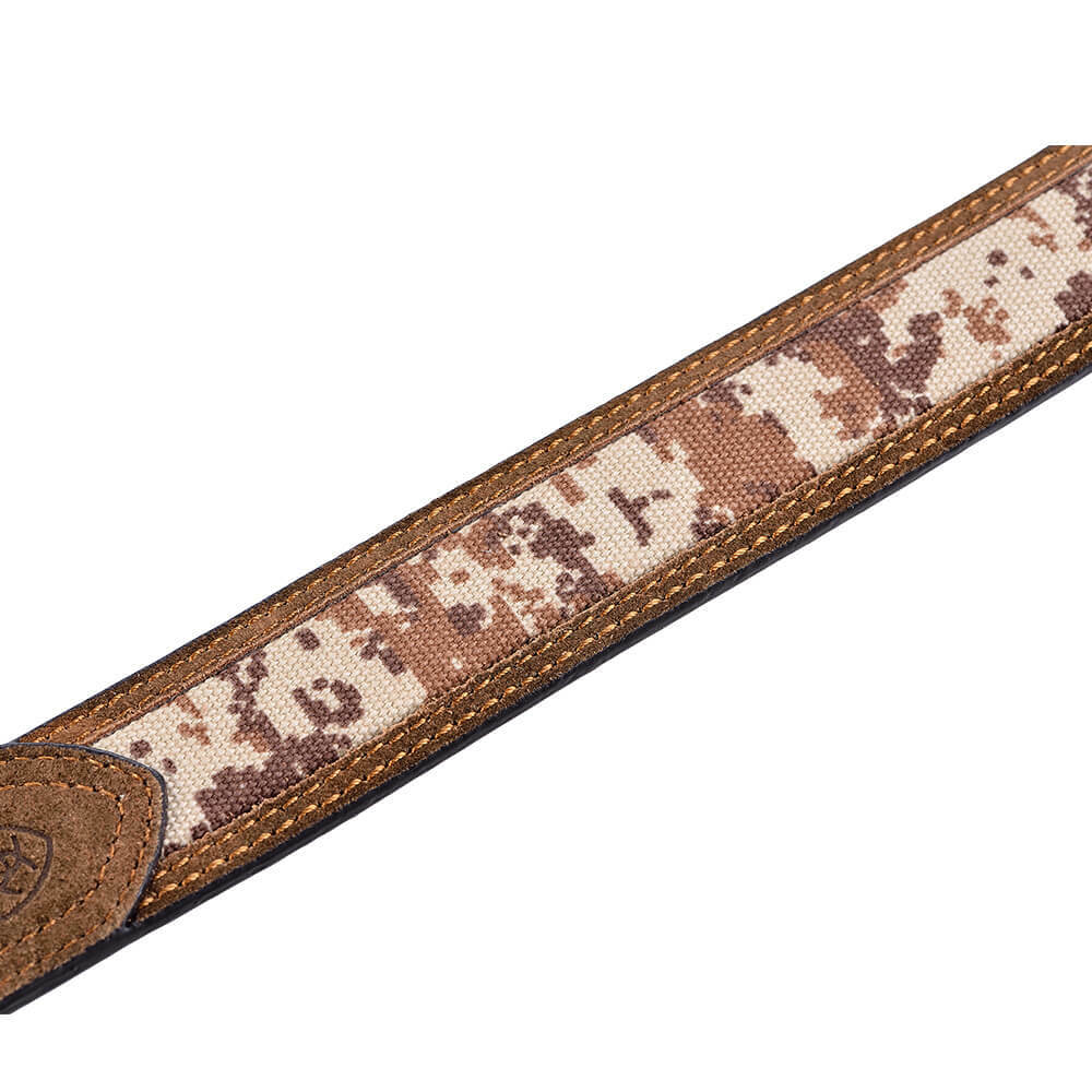 美式愛國者科技迷彩國旗板扣 潮牌真皮皮帶-快速出貨