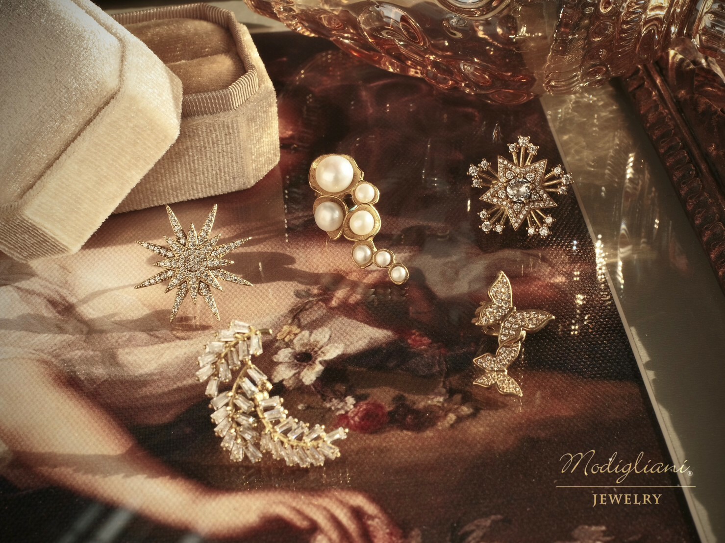 黃銅飾品,黃銅,耳骨夾,造型耳骨夾,星芒,鋯石,