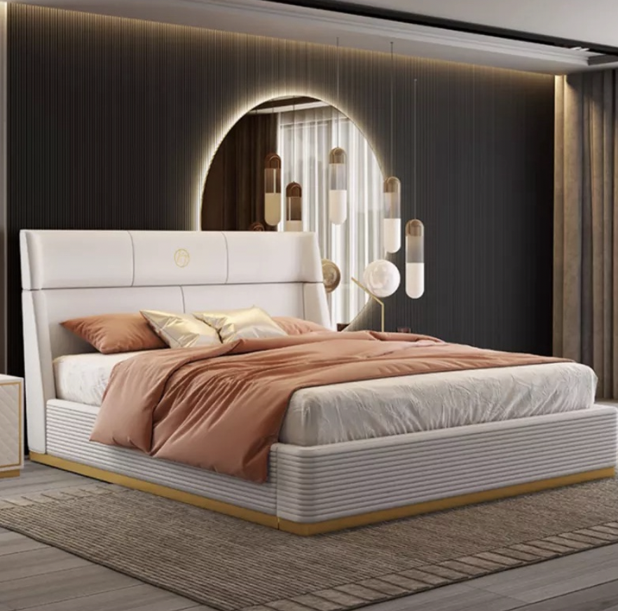 義式輕奢皮床 AOZ-M109B