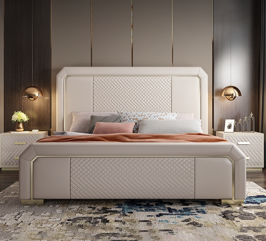 義式輕奢皮床 AOZ-M111