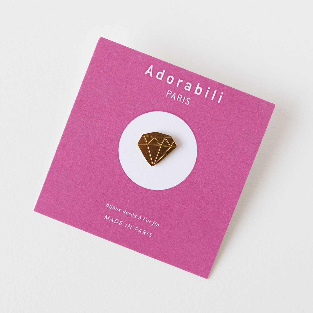 樂洋選物 X Adorabili / 胸針(別針)／鑽石