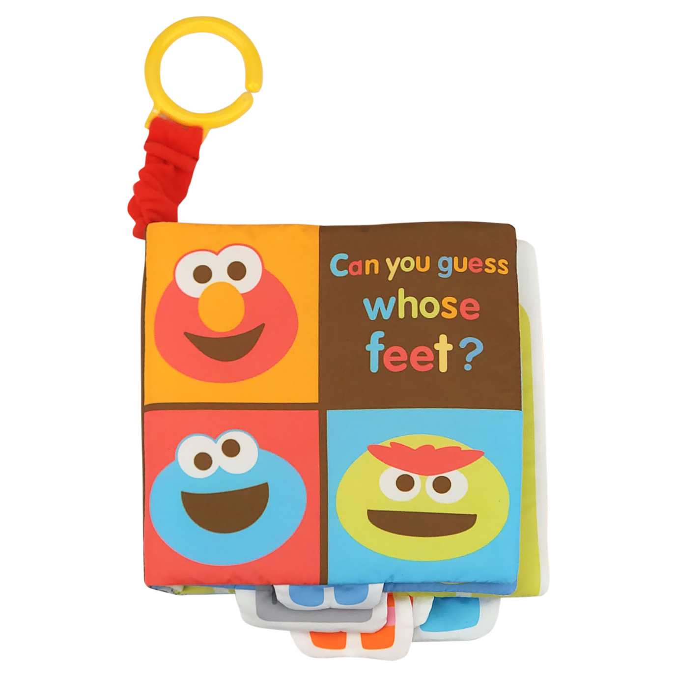 K’s Kids 芝麻街布書本 – 誰的腳