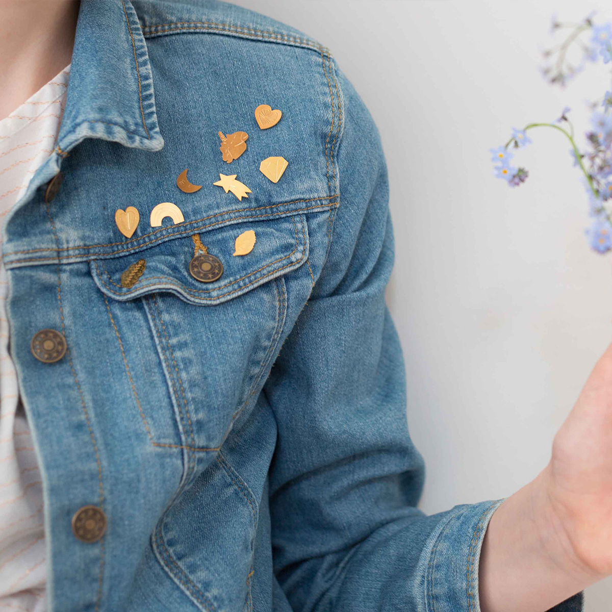 樂洋選物 X Adorabili / 胸針(別針)／鑽石