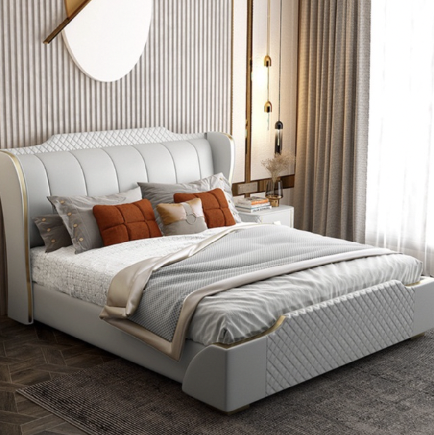 義式輕奢皮床 AOZ-M112