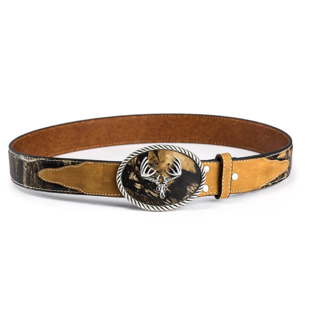 美式西部狩獵者 潮牌真皮皮帶-快速出貨