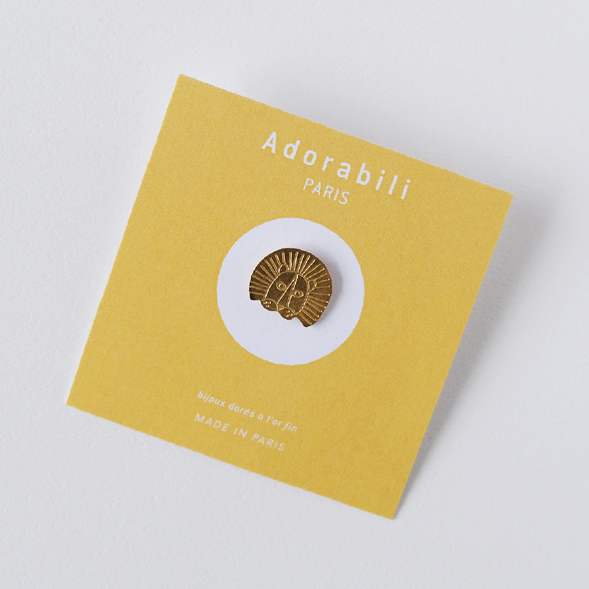 樂洋選物 X Adorabili / 胸針(別針)／獅子