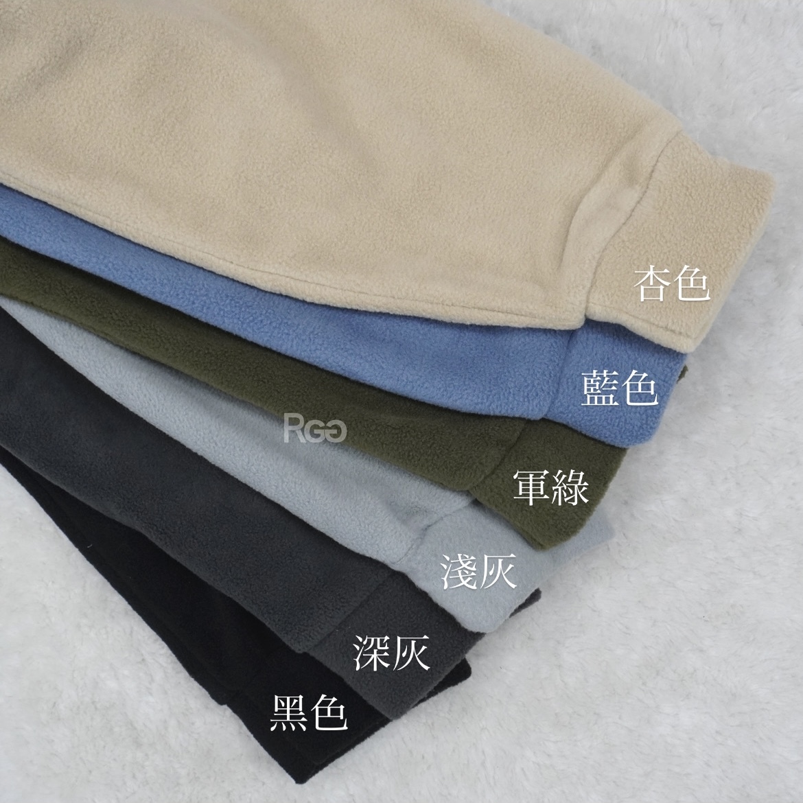 #80204 韓版百搭素面搖粒絨帽T