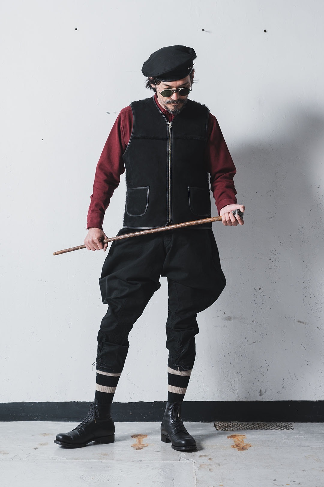 Black Sign Paraffin Weather Short Breeches / Sand Black