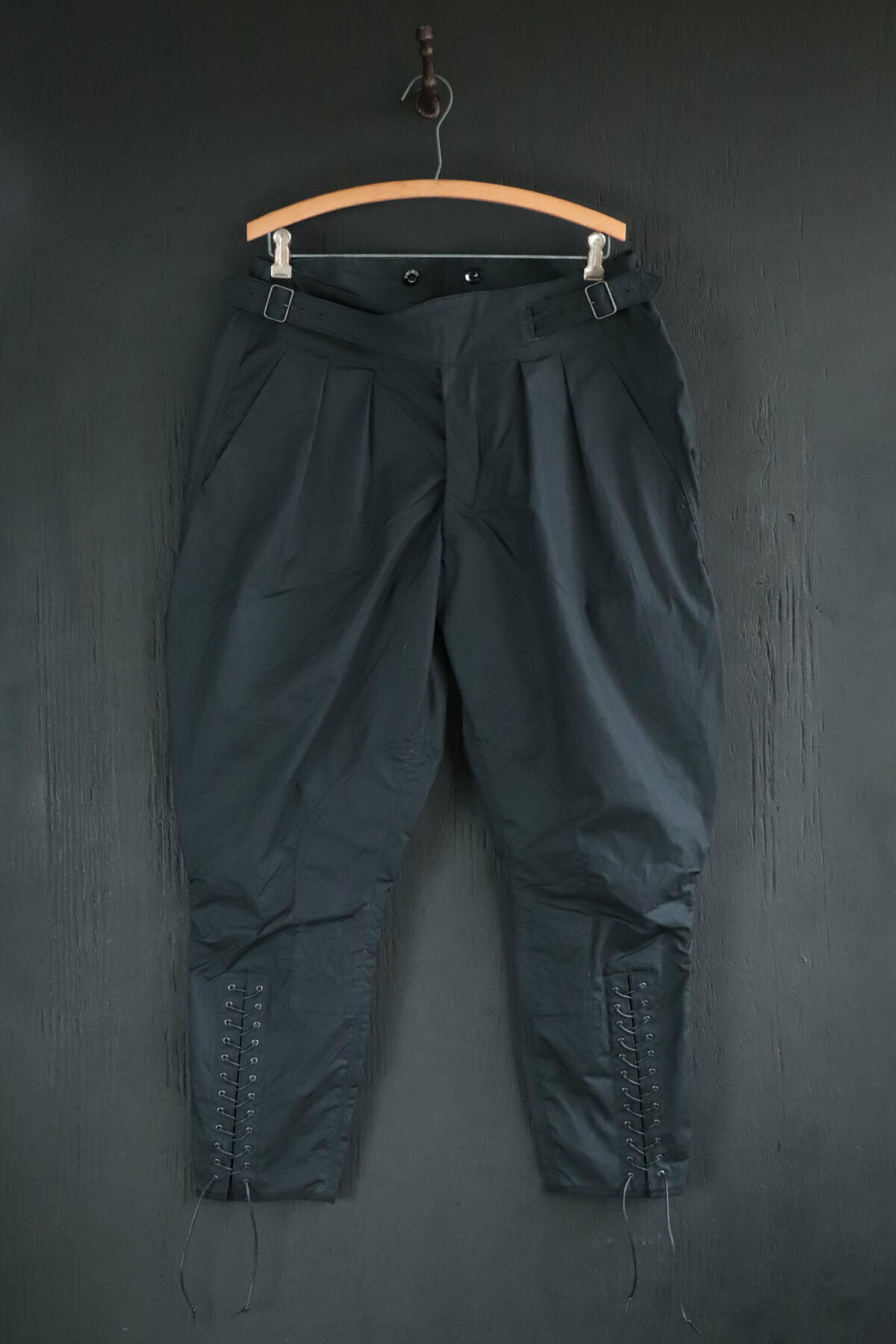 Black Sign British Oiled Cotton Gurkha Breeches / Oiled Black