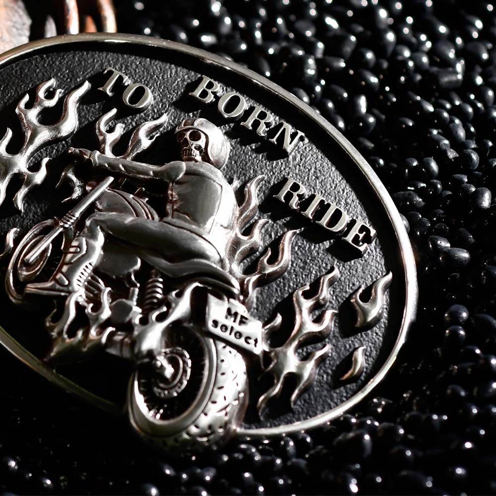 烈火戰車 造型皮帶扣 / 皮帶頭 - 現貨