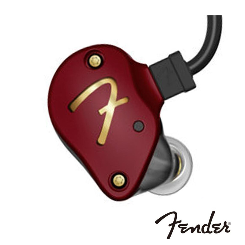 Fender TEN 2 PRO IEM 入耳式監聽耳機 金屬紅