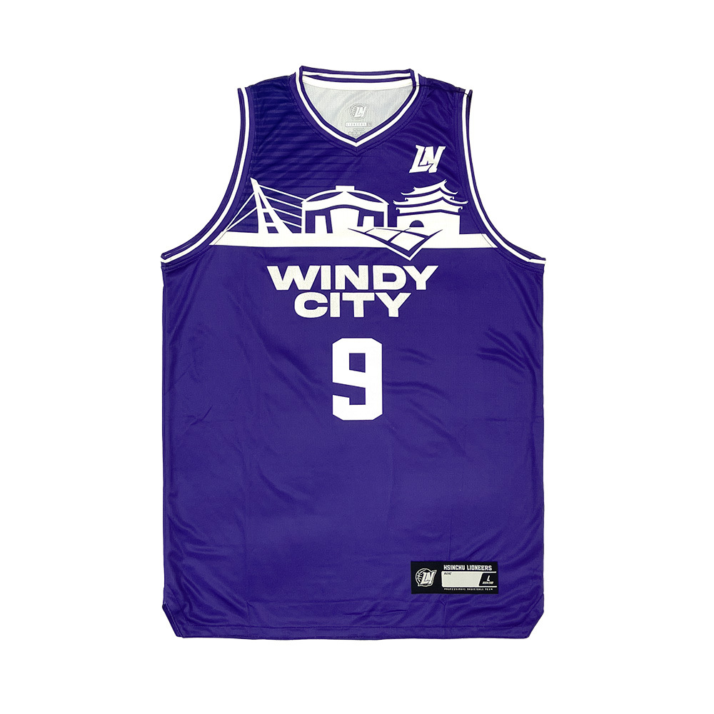 22-23 WINDY CITY城市版球衣 | 紫