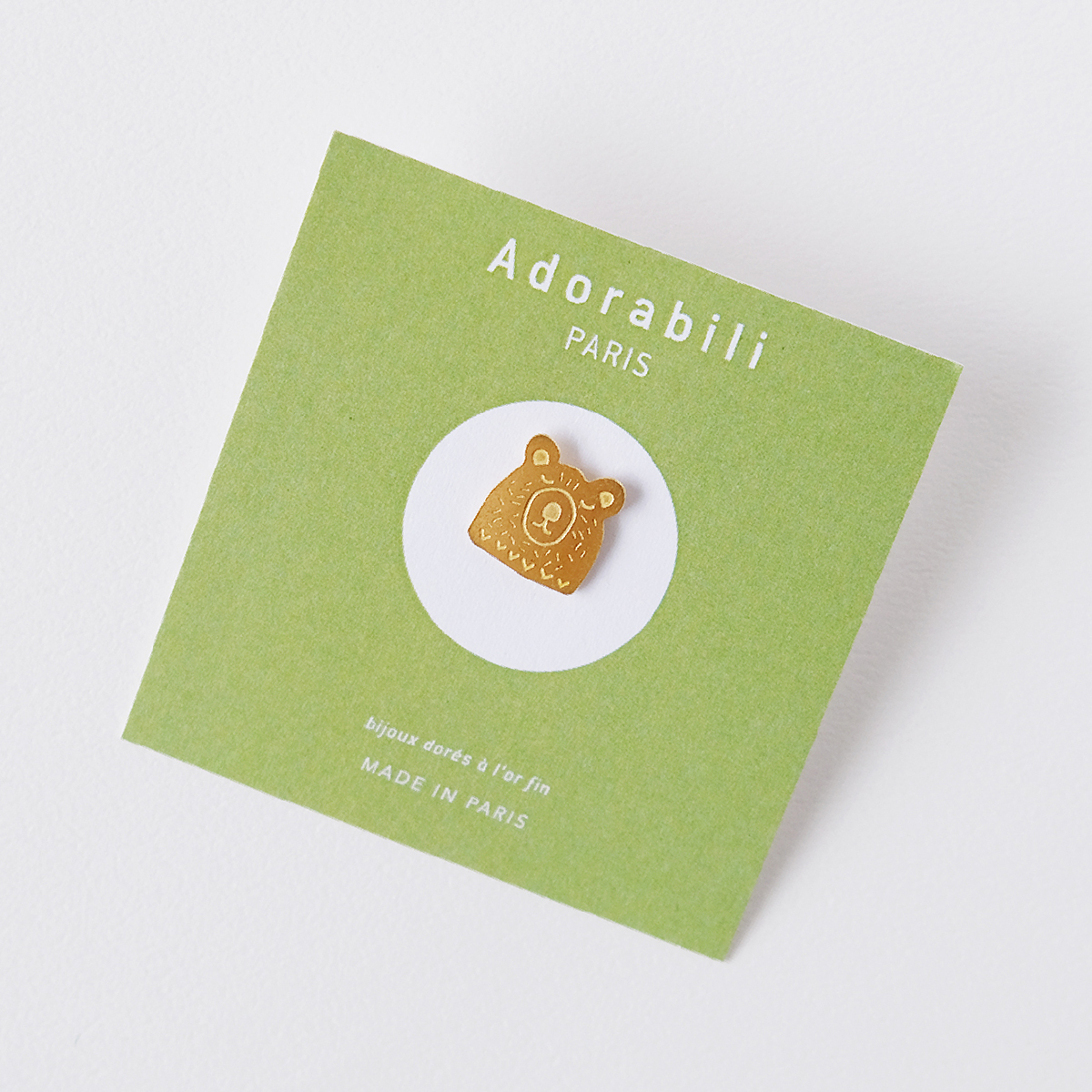 樂洋選物 X Adorabili / 胸針(別針)／熊貝兒