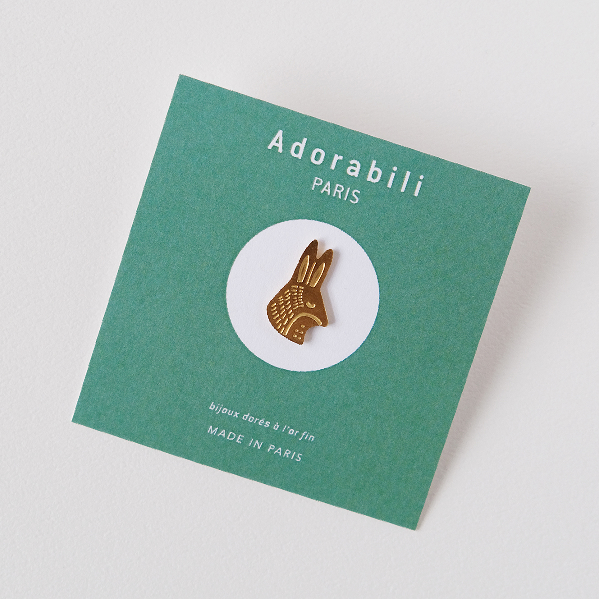 樂洋選物 X Adorabili / 胸針(別針)／兔子