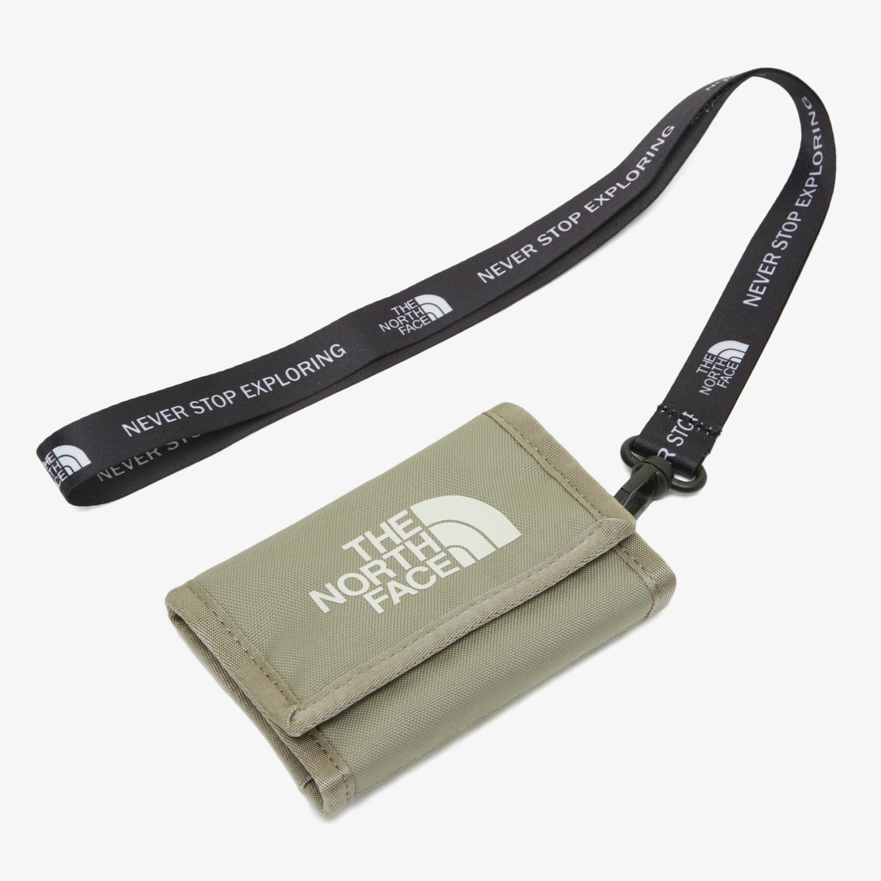 THE NORTH FACE 白標 FLAP WALLET 迷你 零錢夾 淺綠  NN2PN16K