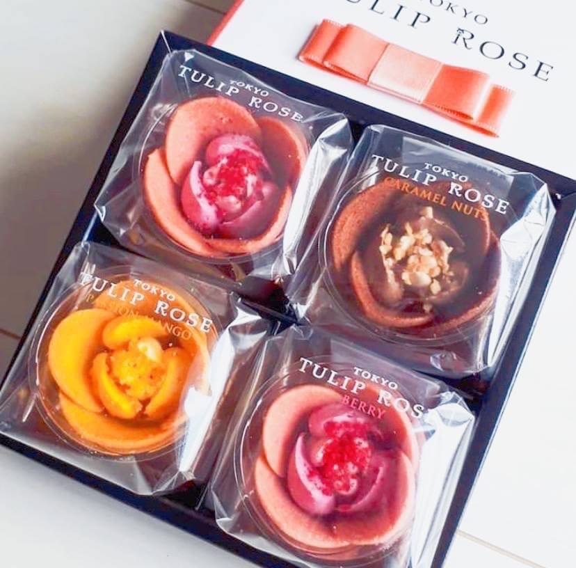 日本人氣伴手禮-tulip rose 鬱金香餅乾