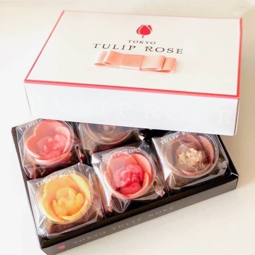 日本人氣伴手禮-tulip rose 鬱金香餅乾