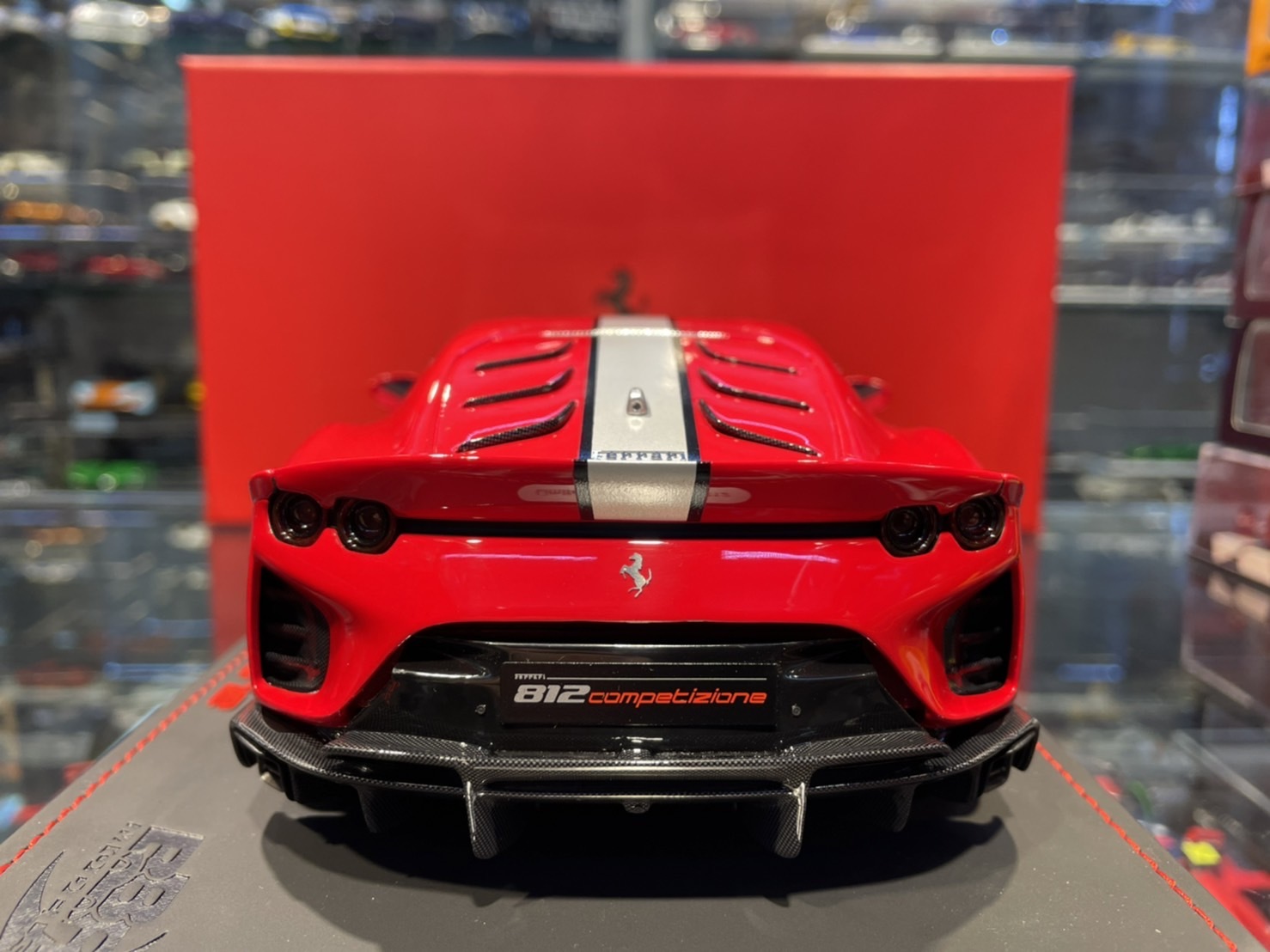 ミニカー　1/18 Ferrari 812 Competizione 2021 Red Corsa 322 ケース無 [P18207B1R] 1/18 BBR 2021 Ferrari 812 Competizione (Rosso Corsa 322 Red