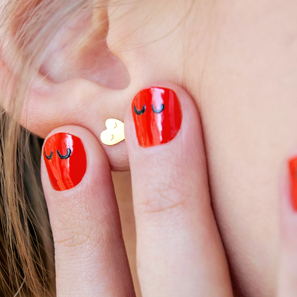 樂洋選物 X Adorabili / 耳環／愛心