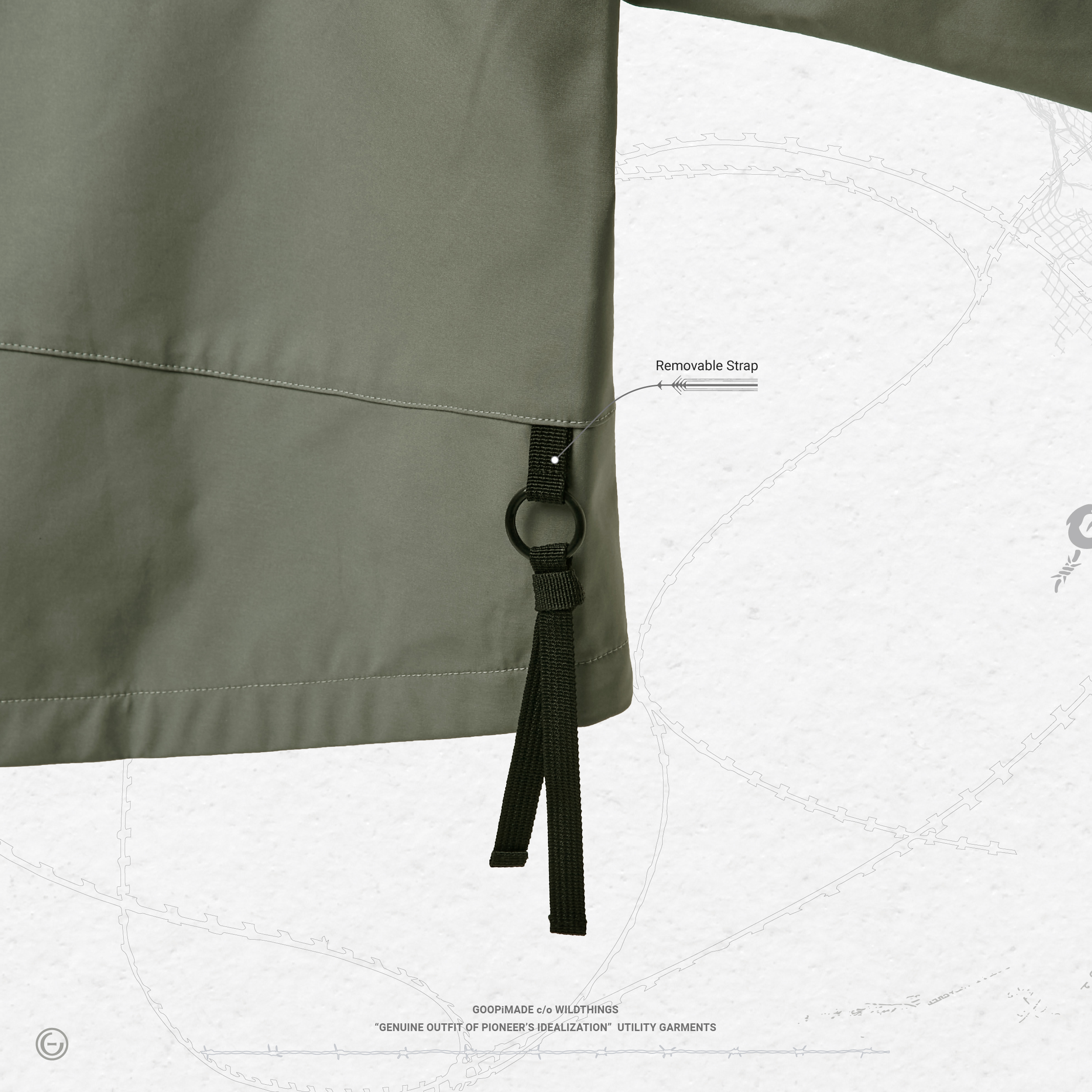 WounTaineering Parka - Slate Gray WounTaineering Parka - Slate Gray