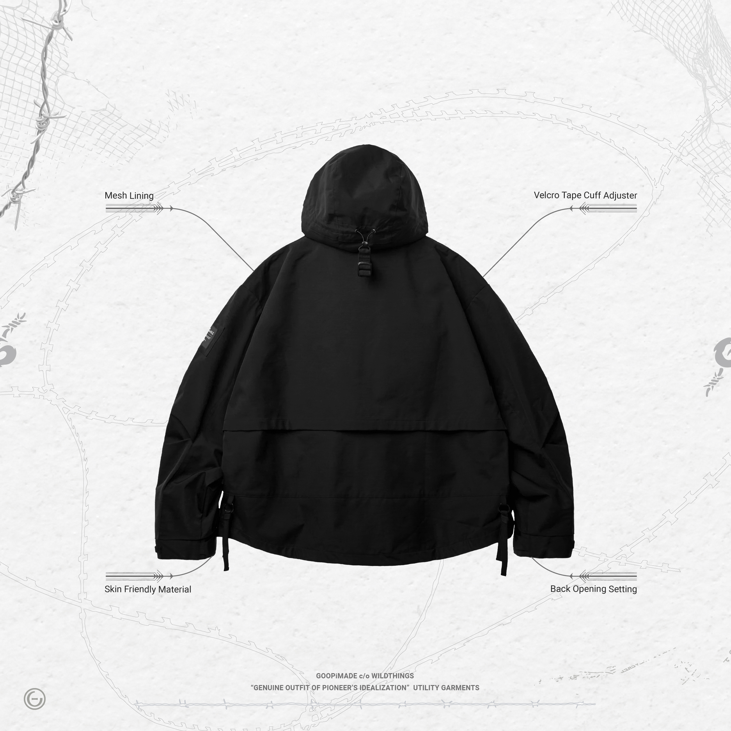 WounTaineering Parka - Black