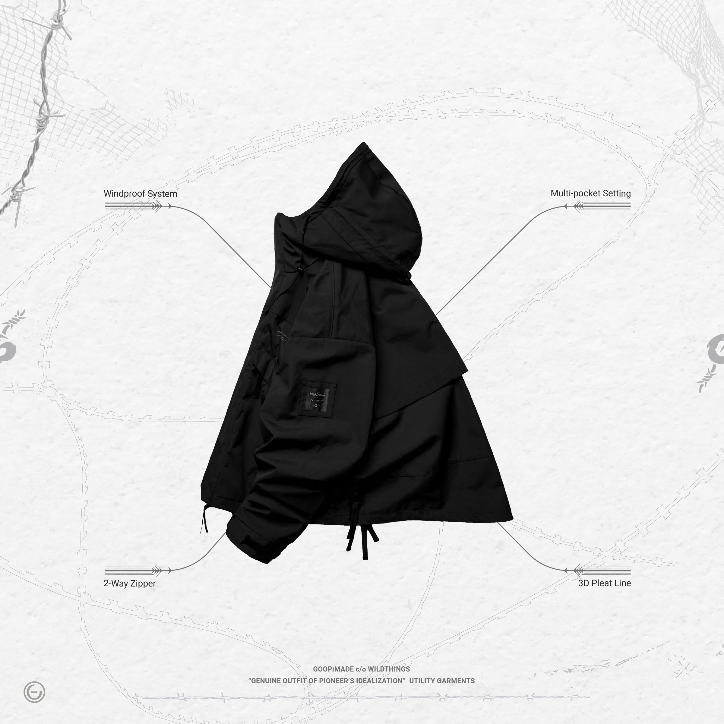 WounTaineering Parka - Black