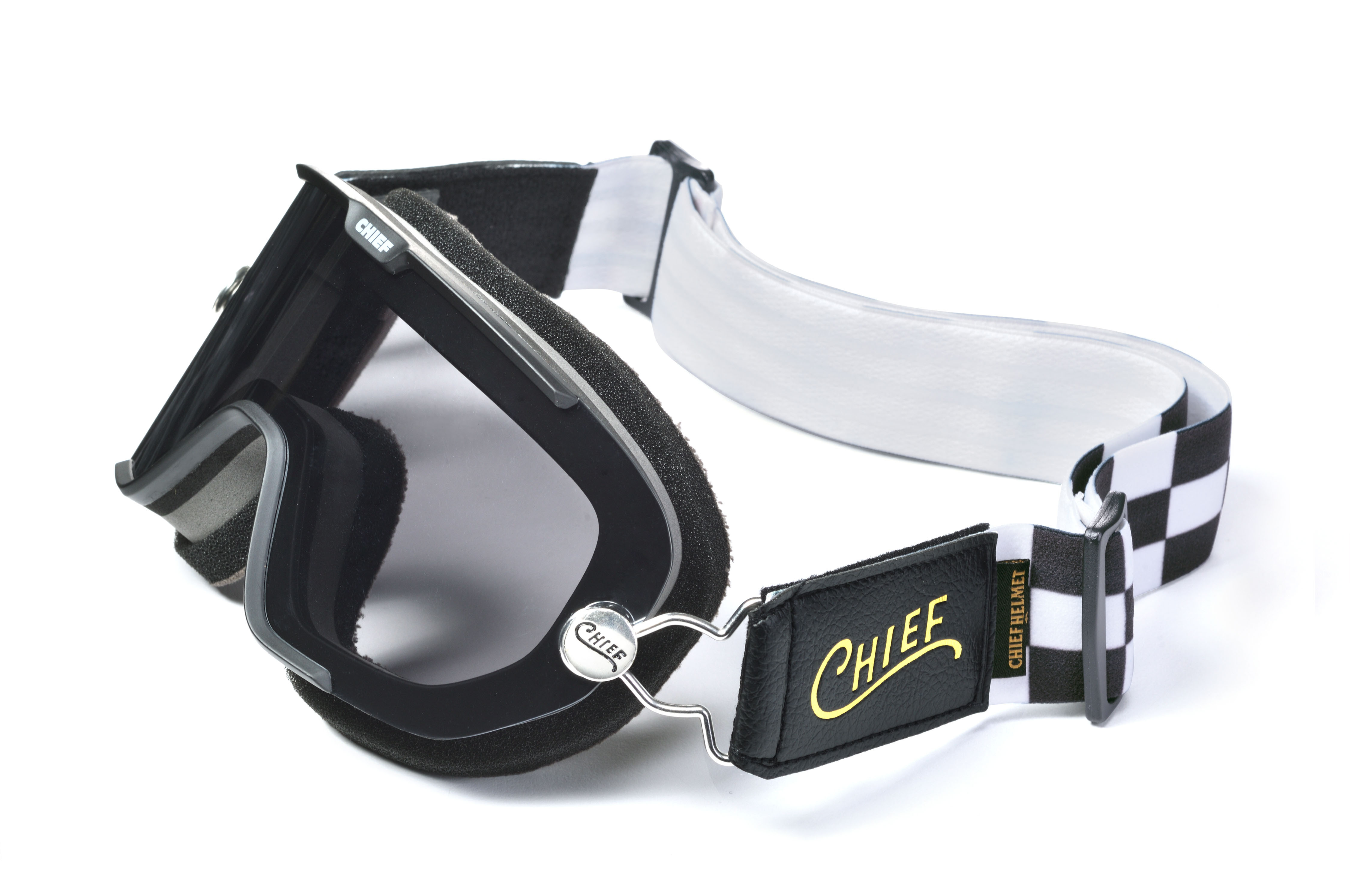 AEGIS 艾癸斯風鏡 黑白棋盤格 織帶