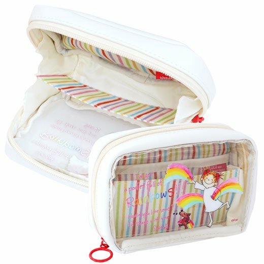 COCO醬 白色 多功能大容量收納袋 化妝包｜COCO and Wondrous Gang