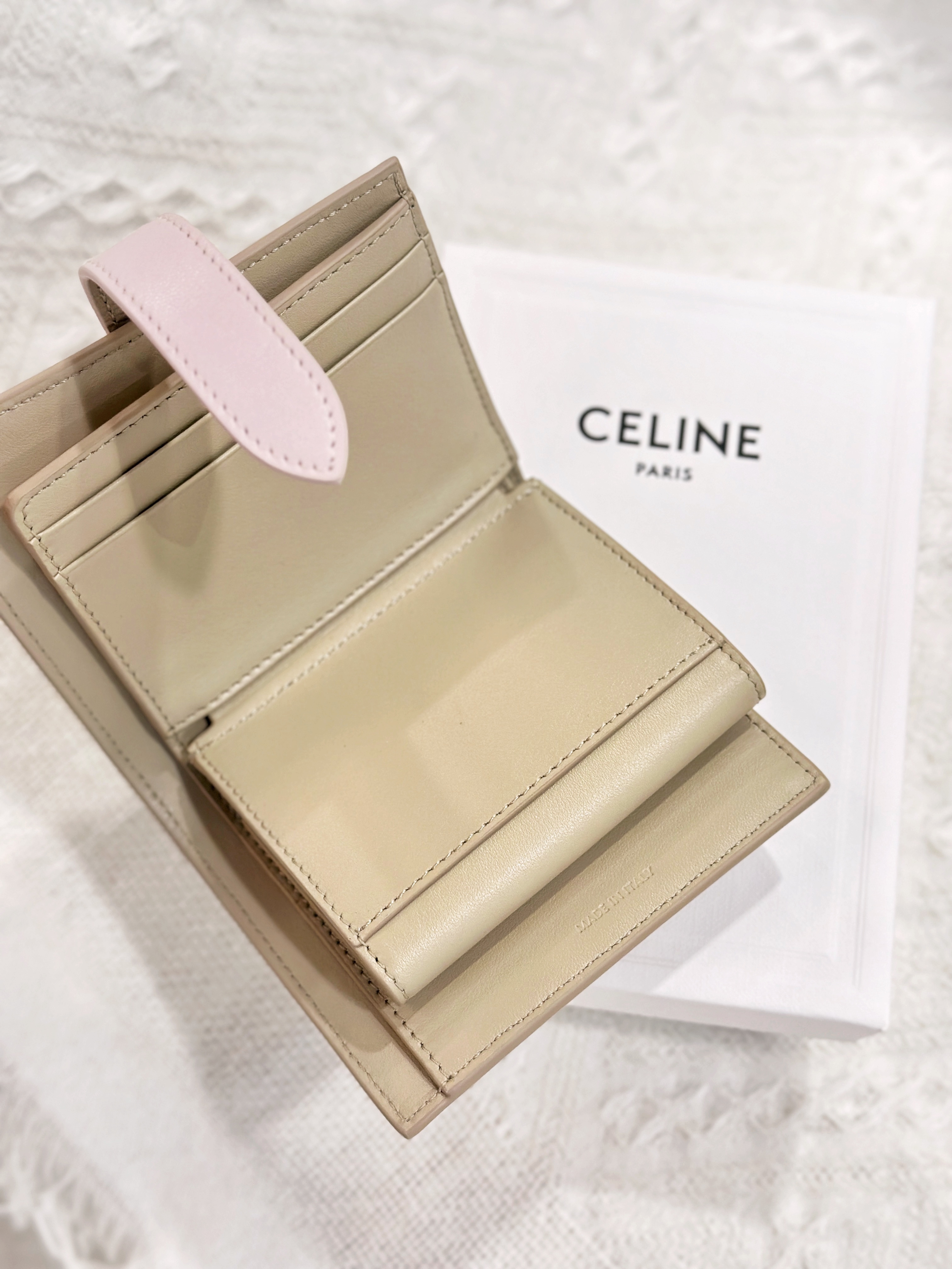 CELINE Small Strap Wallet