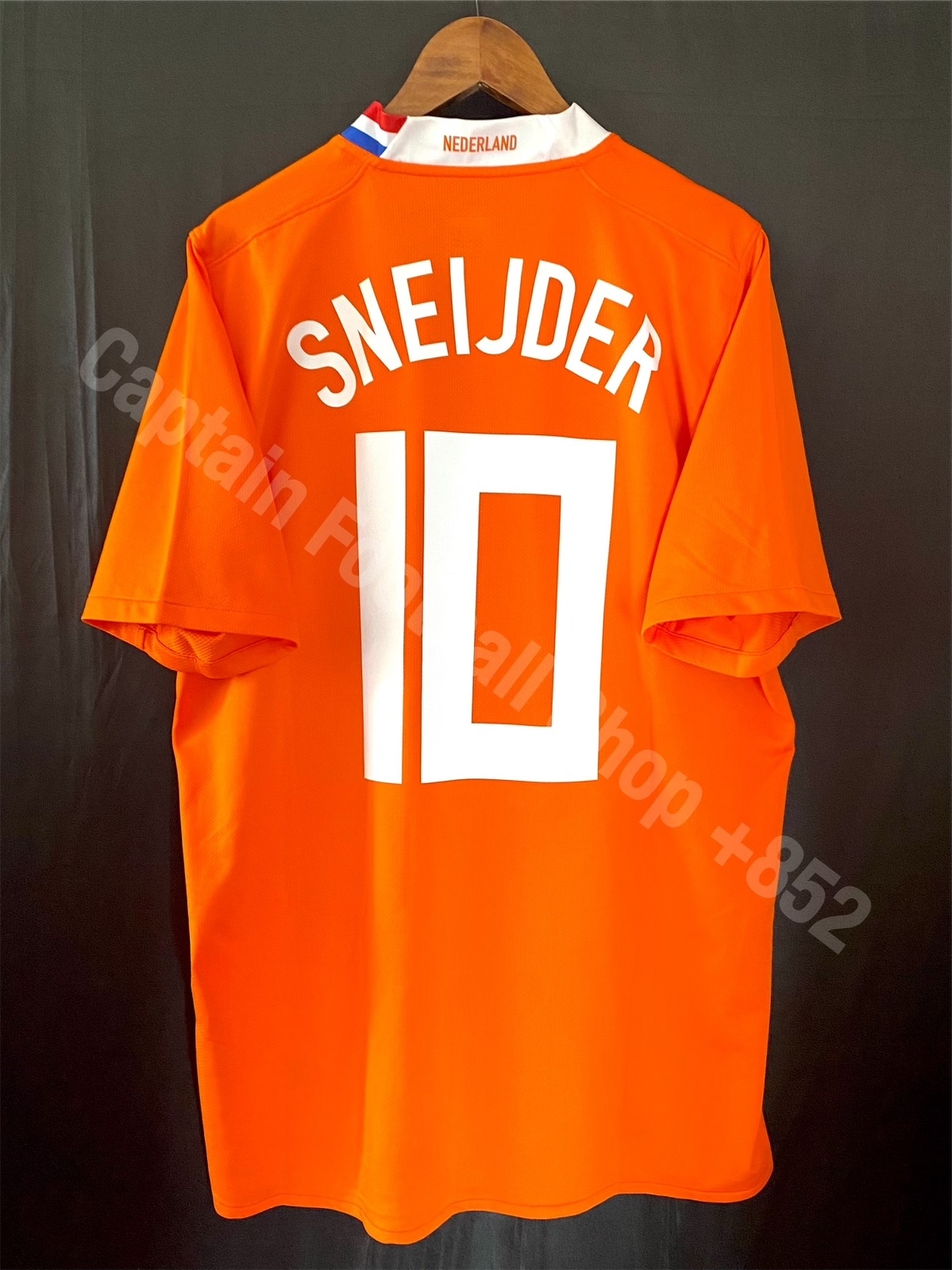 Netherlands 2008 UEFA Euro Nike Home shirt #10 SNEIJDER