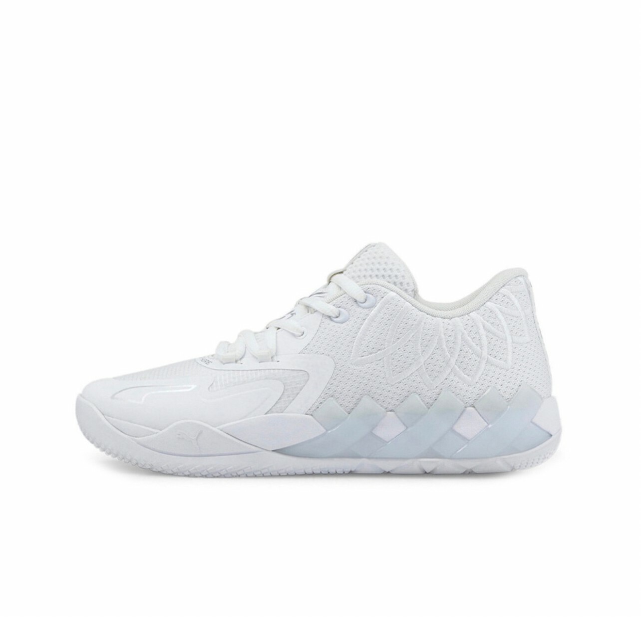 國外代購PUMA MB01 LOW 籃球鞋 灰白 376941-04