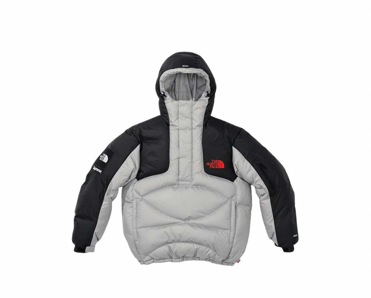 國外代購Supreme,THE NORTH FACE 填充拉鏈 聯名款 SUP-FW22-759