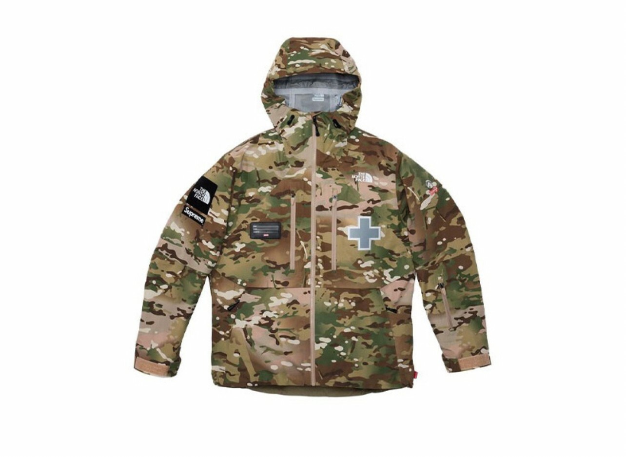 國外代購THE NORTH FACE 聯名印花 長袖外套 棕色 SUP-SS22-182