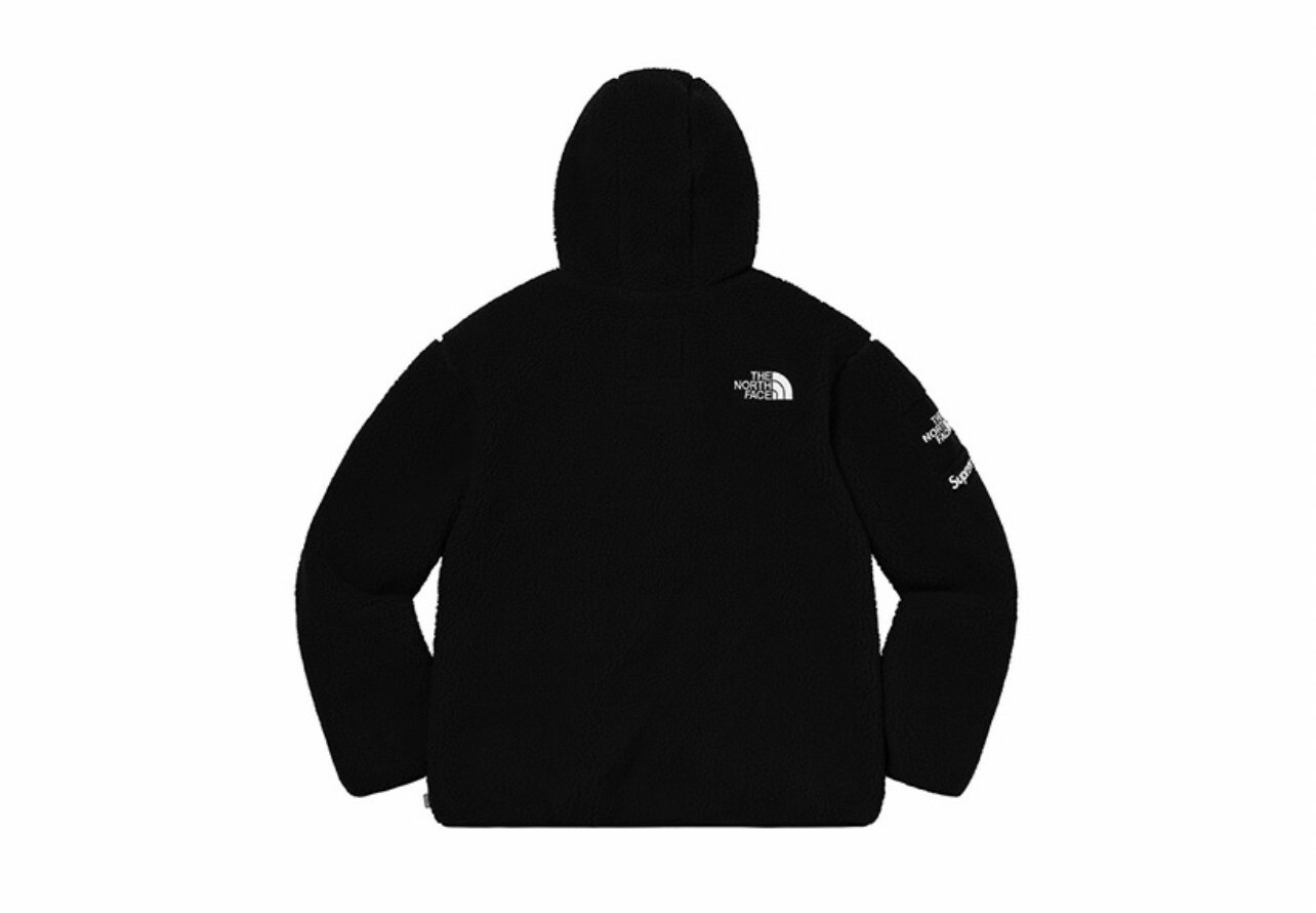 國外代購THE NORTH FACE 聯名款 大logo 搖粒絨 連帽外 SUP-FW20-236