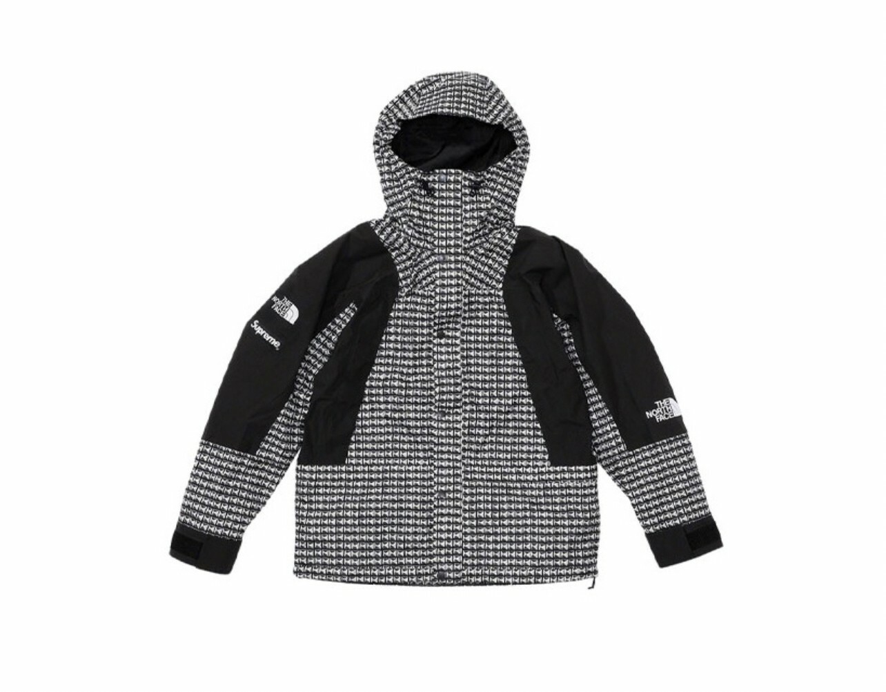 國外代購THE NORTH FACE聯名款 卯釘 拼接 外套黑 SUP-SS21-568