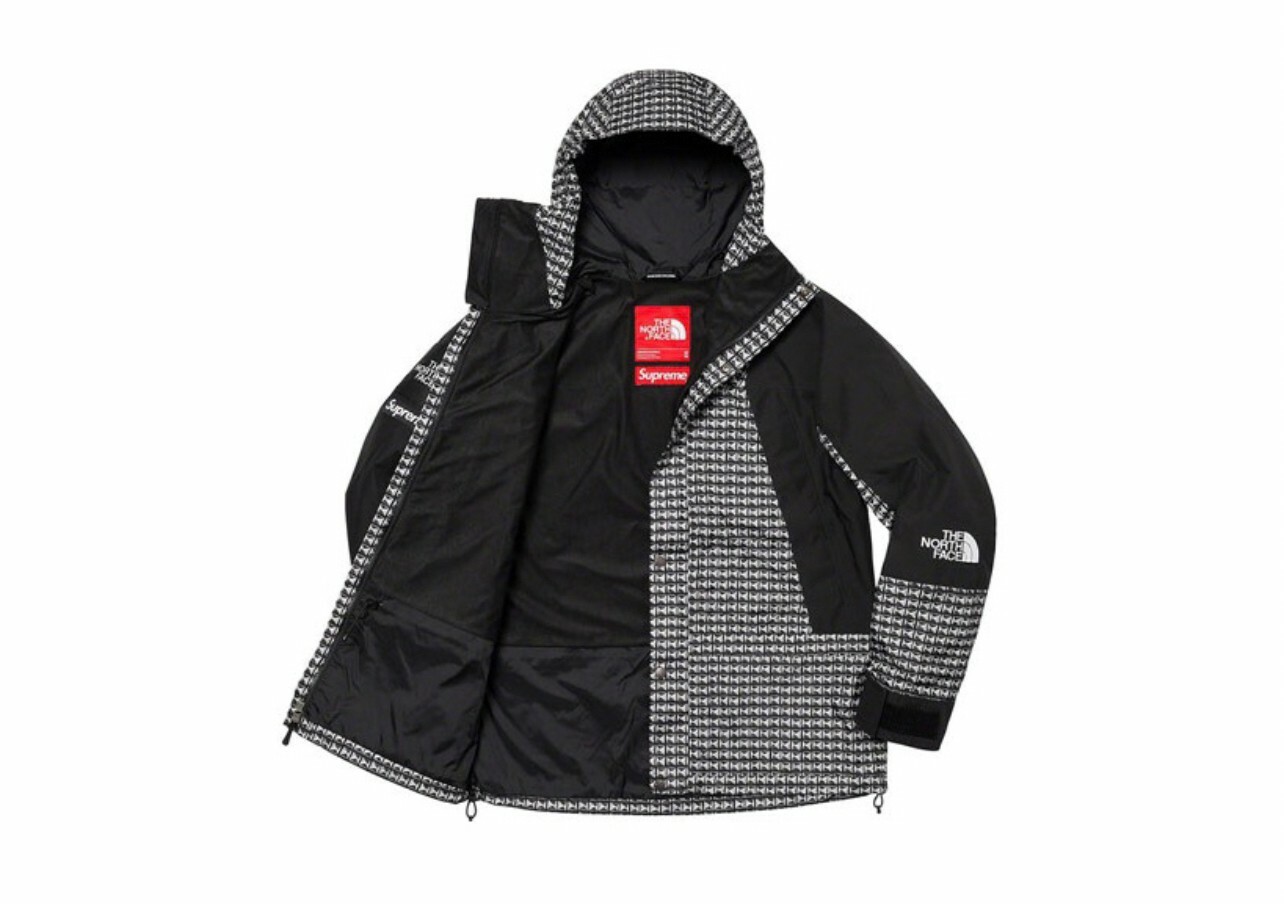 國外代購THE NORTH FACE聯名款 卯釘 拼接 外套黑 SUP-SS21-568