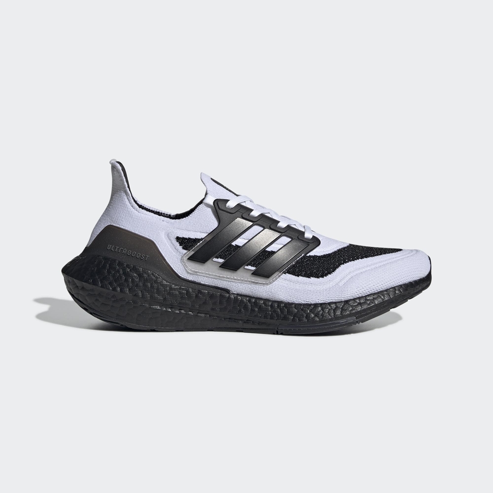 ADIDAS ULTRABOOST 21 男 慢跑鞋 黑白S23708