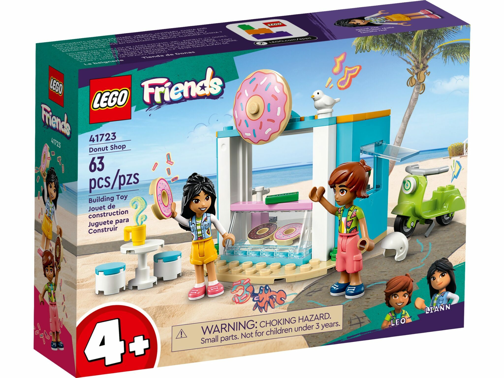 [飛米樂高積木專賣店] LEGO 41723- Friends 甜甜圈專賣店