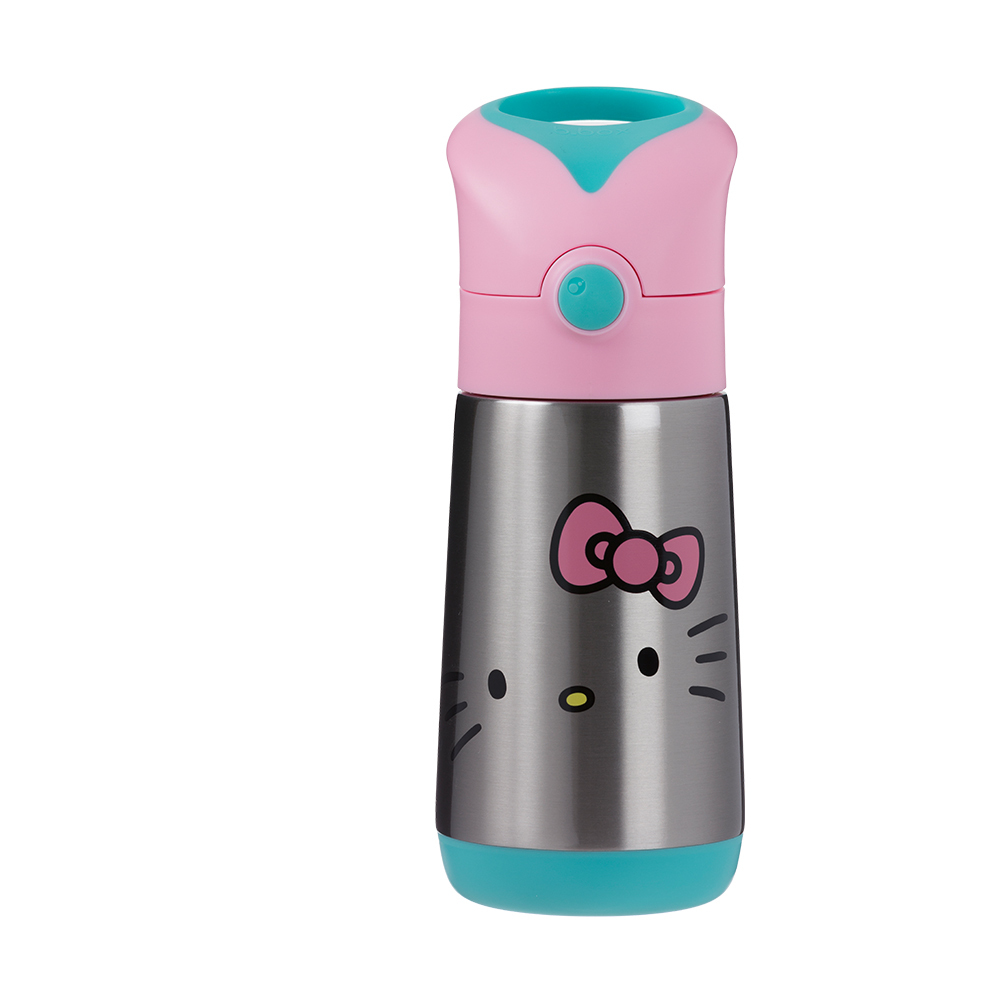 b.box Kitty不鏽鋼吸管保冷杯350ml-Kitty