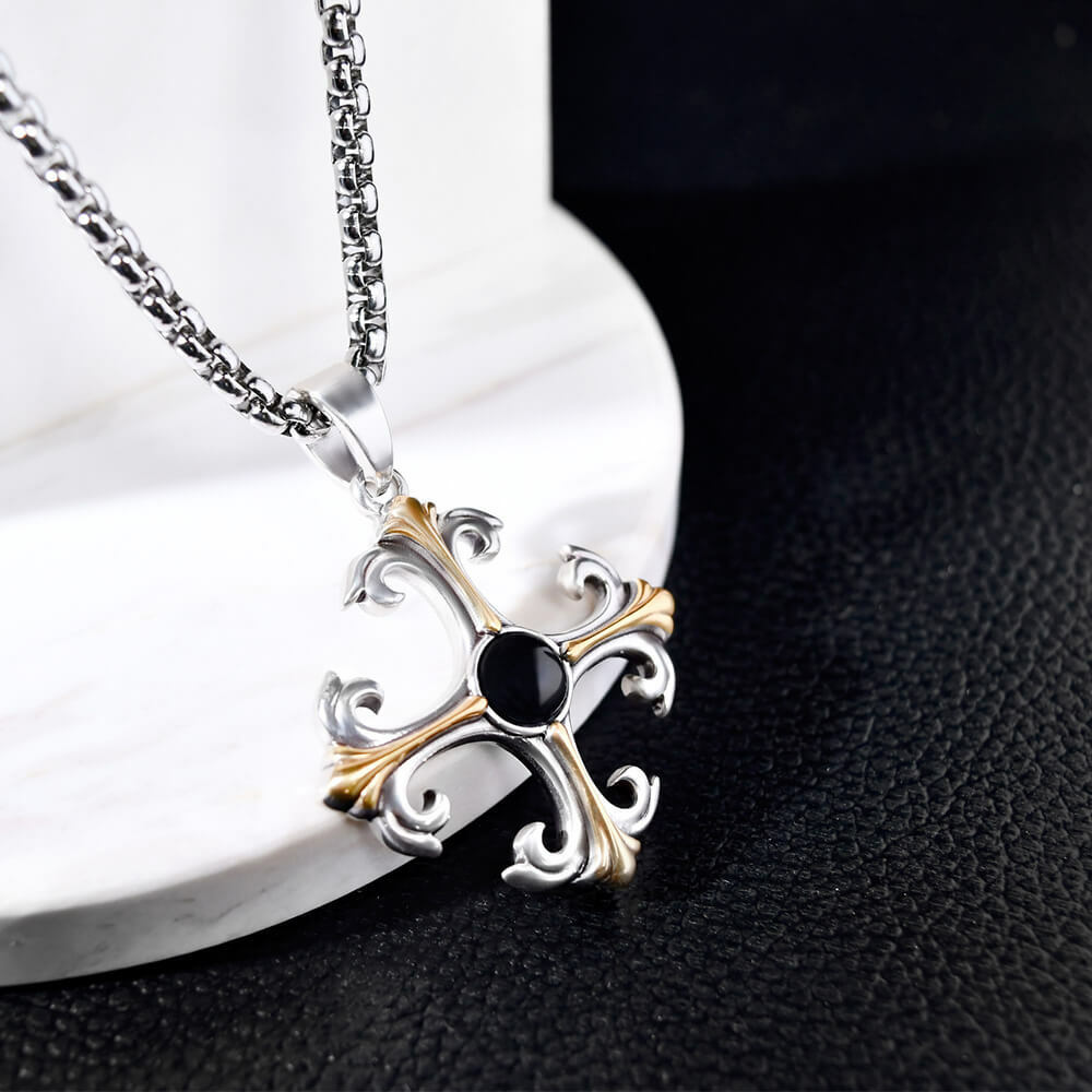 紳士鳶尾花系列 個性項鍊/個性飾品/項鍊－快速出貨