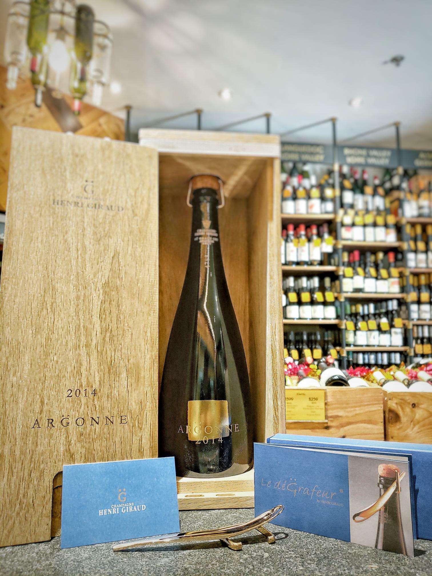 2016 Henri Giraud Argonne Grand Cru with Wooden Gift Box