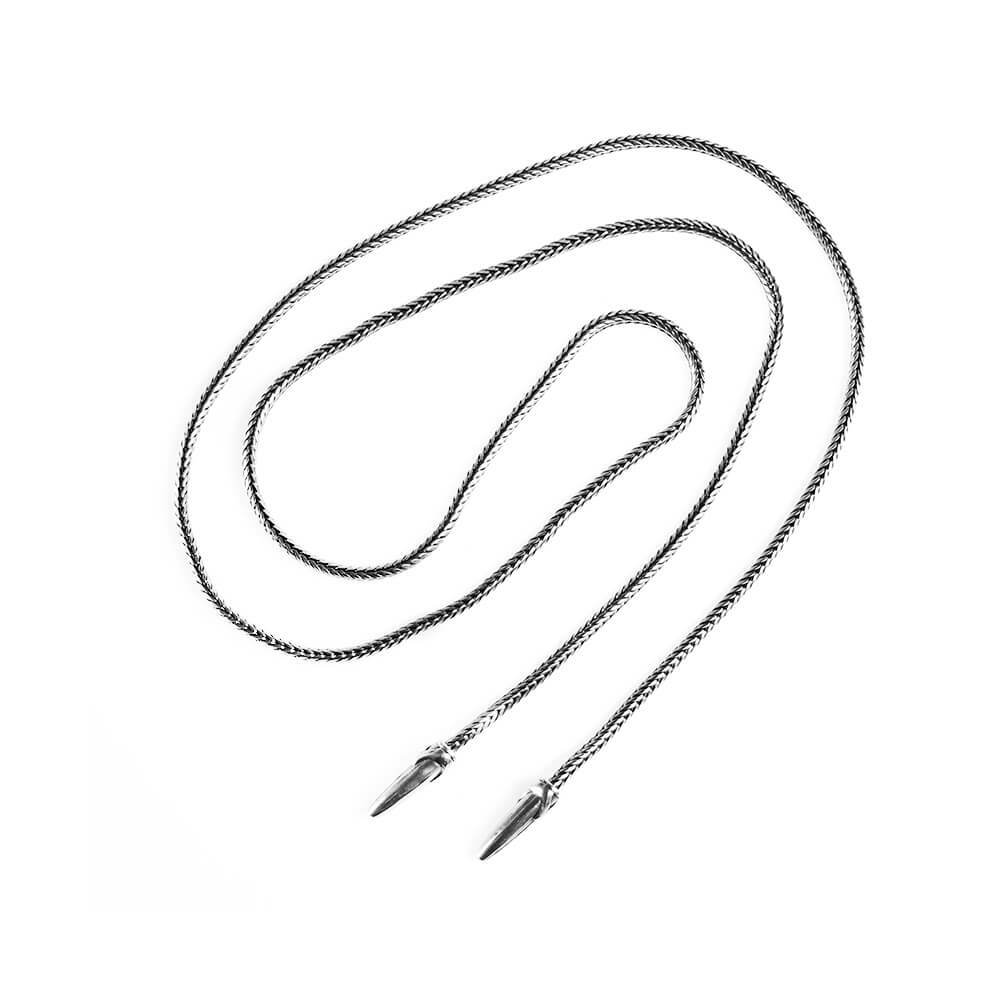 專用替換金屬繩 個性蛇紋款 保羅領帶/BoloTie/美式領帶